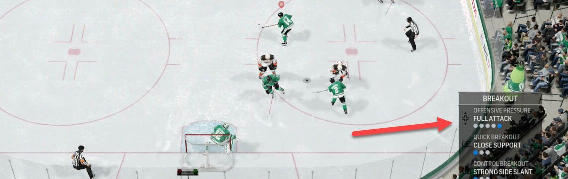 Stop the AI from dumping the puck on the PK