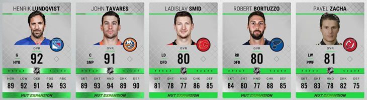 Sample of HUT Series 2 Expansion Cards