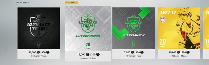 Picture of HUT Series 2 Expansion Packs NHL 17