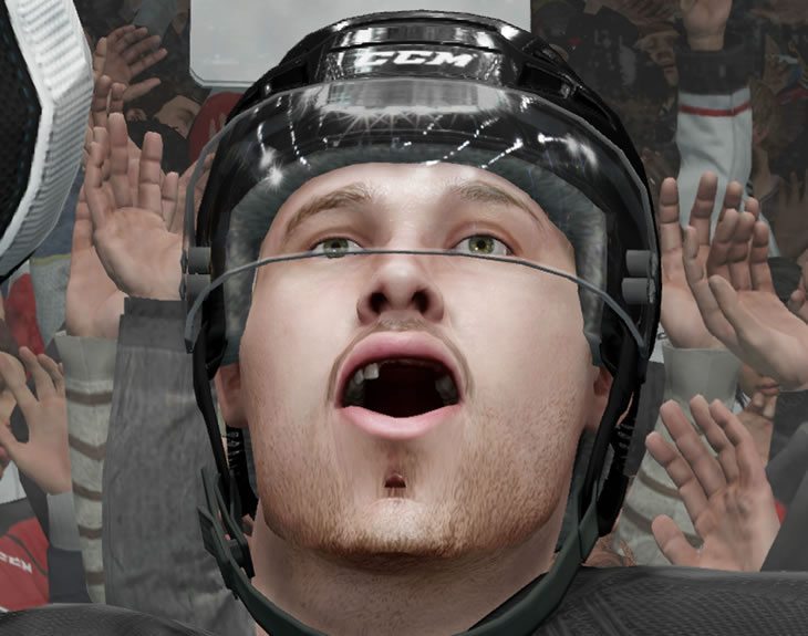 Dustin Brown's Teeth in NHL 17