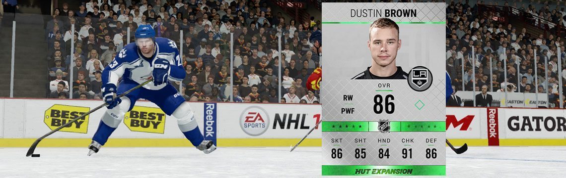 HUT Player Review – S2 Dustin Brown(not kidding)