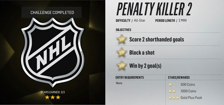 HUT Challenges: Penalty Killer 2 Special Teams