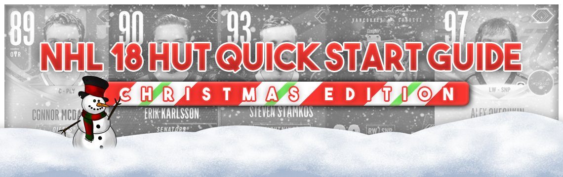 NHL 18 HUT Beginners Guide – Christmas Edition!