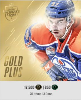 Gold Plus Pack in HUT Store