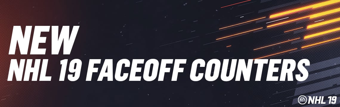 New Faceoff Counters in NHL 19! Get the Advantage